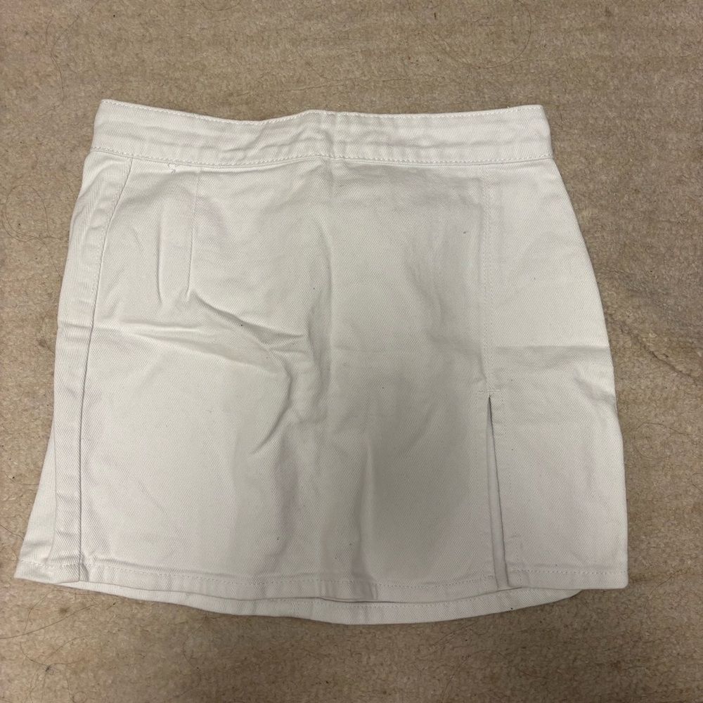 Princess Polly / lioness white denim skirt